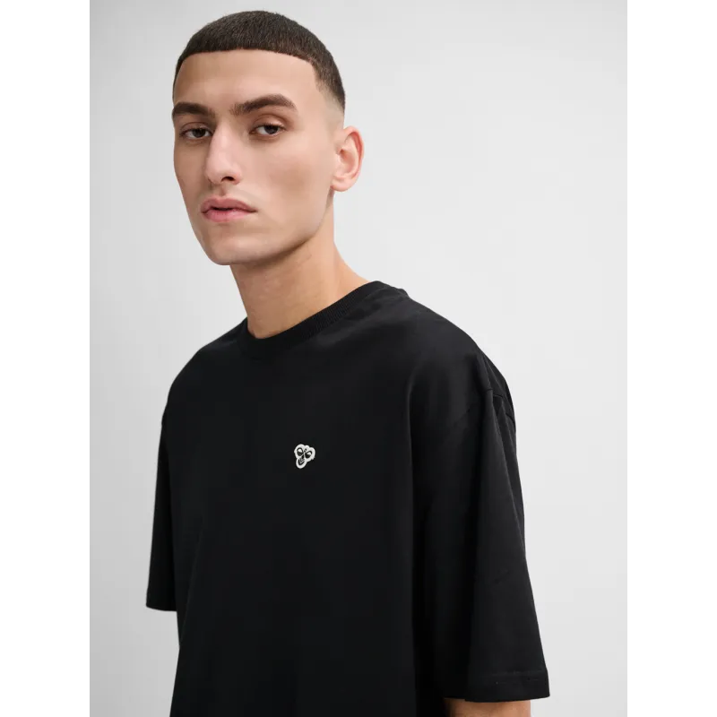 Hummel – T-Shirt unisexe Hmlloose Bee – S/s – Noir
