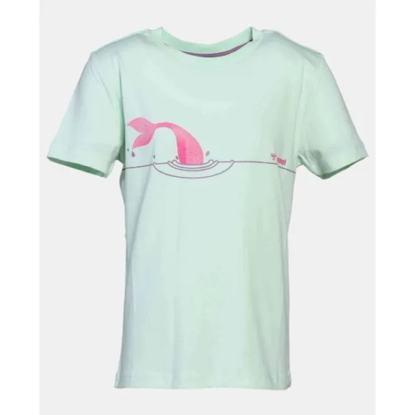 Hummel – T-Shirt Enfant Hml Havfrue – Vert