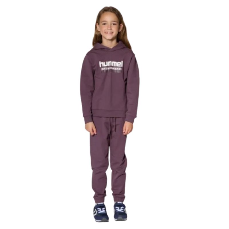 Hummel – Sweat à capuche enfant Hmltukas Hoodie Huckleberry – Rose