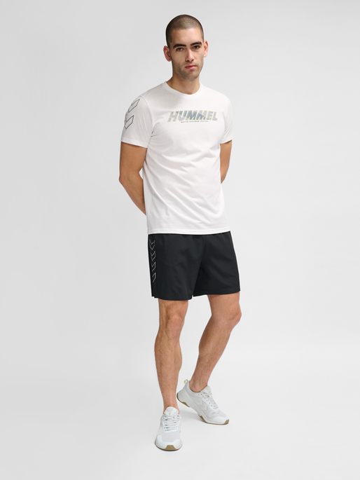 Hummel – T-SHIRT EN COTON HMLTE EFFORT – Blanc