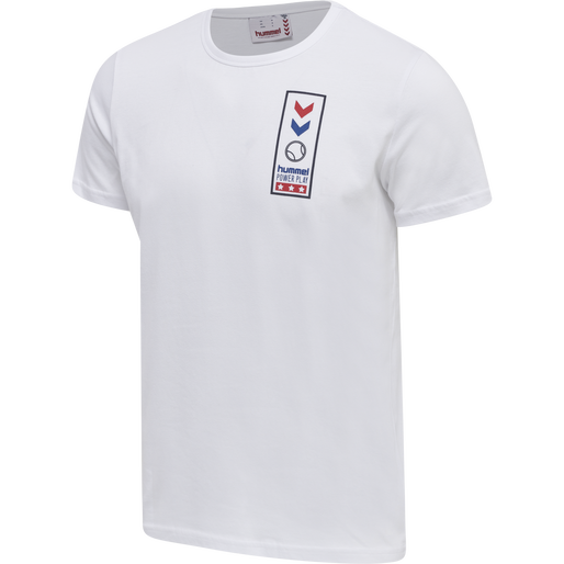 Hummel – T-shirt combiné hmlIC – Blanc