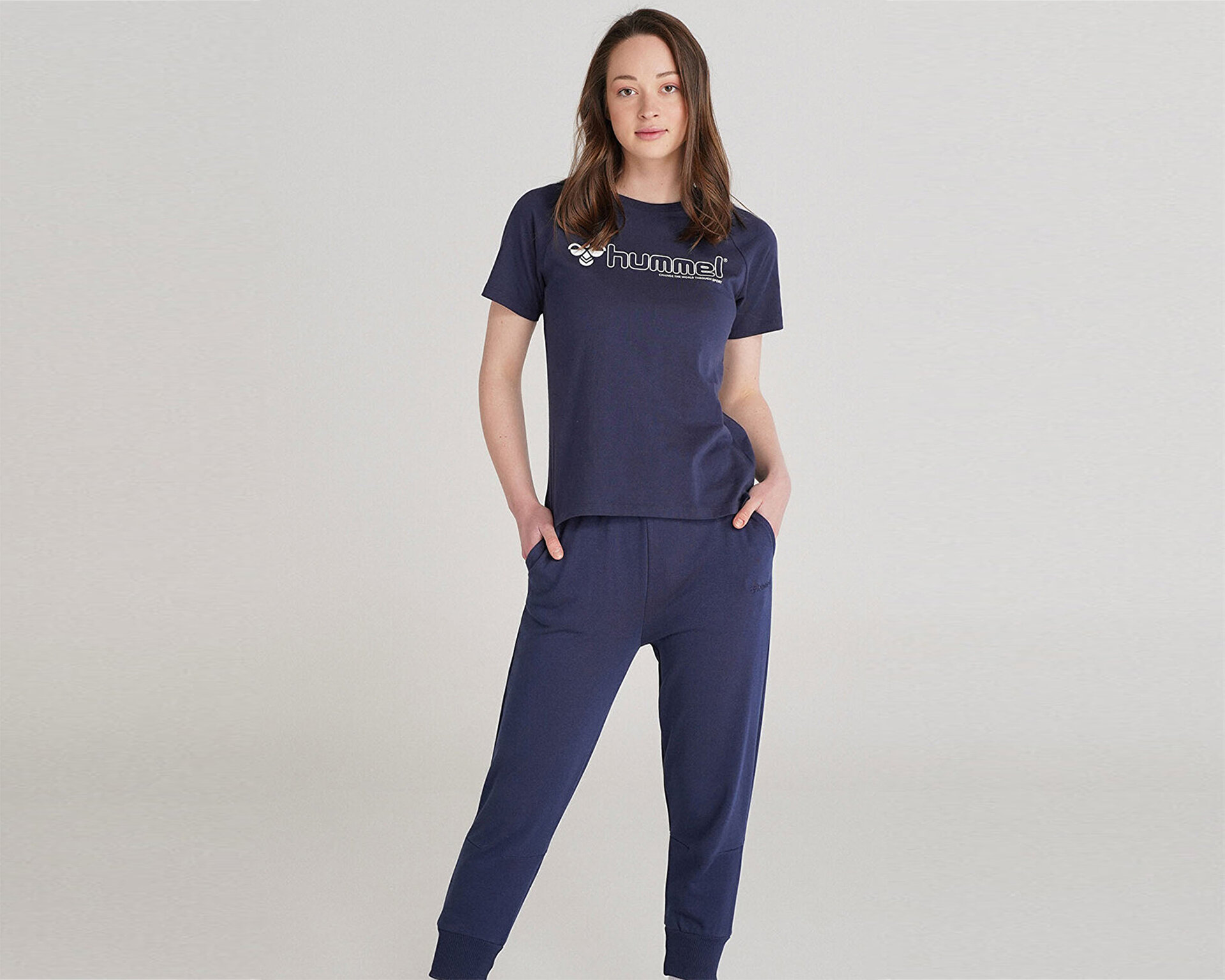 Hummel – Pantalon de survêtement Hummel Clothing Sumatra – Bleu Marine