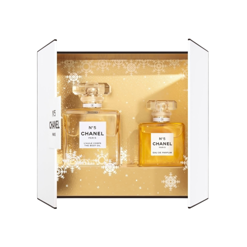 Chanel – Coffret N°5 Eau De Parfum 50Ml+ Huile 100Ml