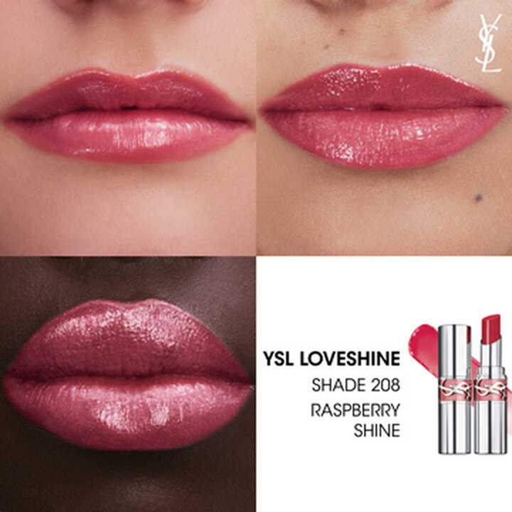 Yves Saint Laurent - Love Shine Rvs N° 208 Raspberry 2