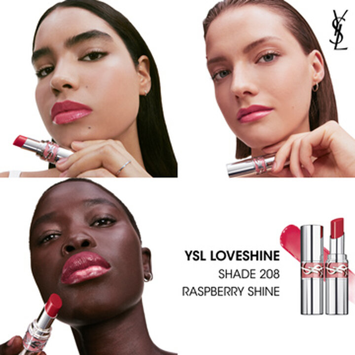 Yves Saint Laurent - Love Shine Rvs N° 208 Raspberry 3