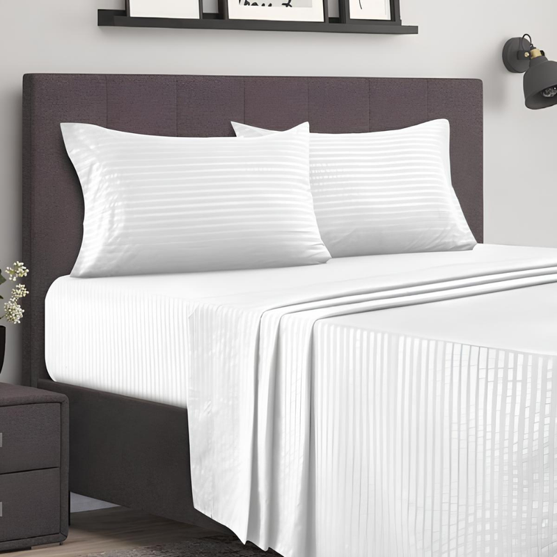 Sweet Corner – Pack Mariage Lot de 4 Parures de Lit 2 Places - Océan &amp; Ciel 4