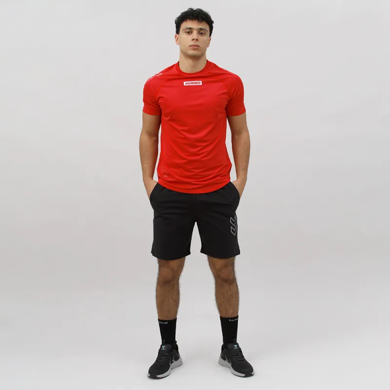 Hummel – T-shirt Homme Hmlte Topaz – Rouge