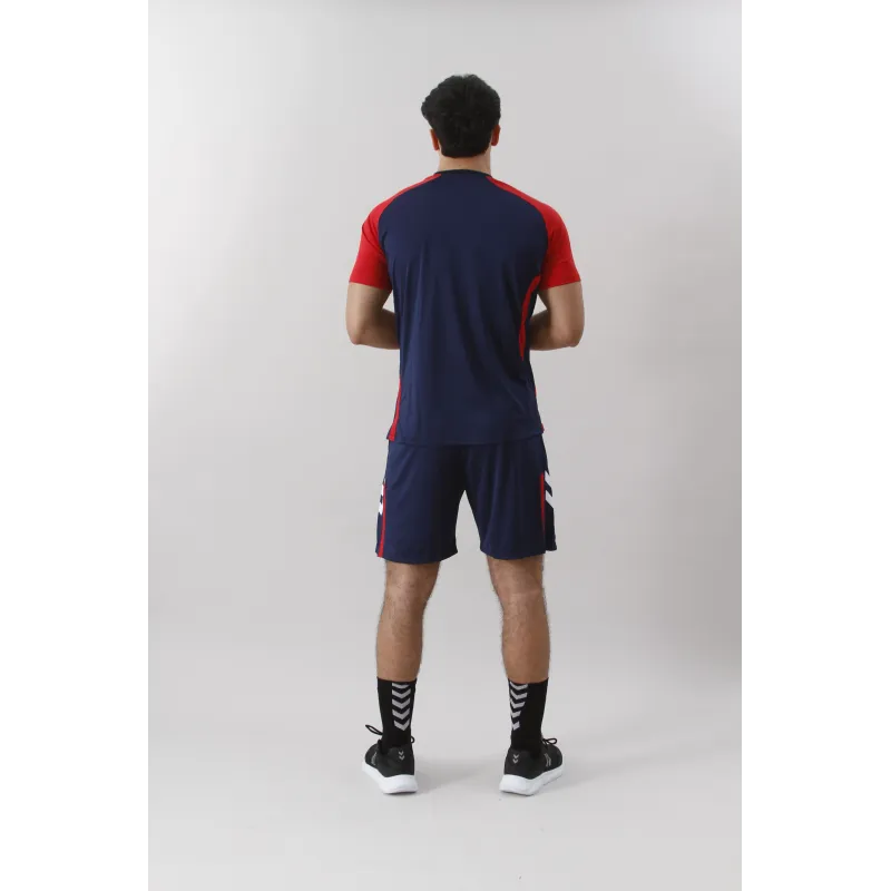 Hummel - TENUE HML NEXO - Bleu Marine Rouge 2