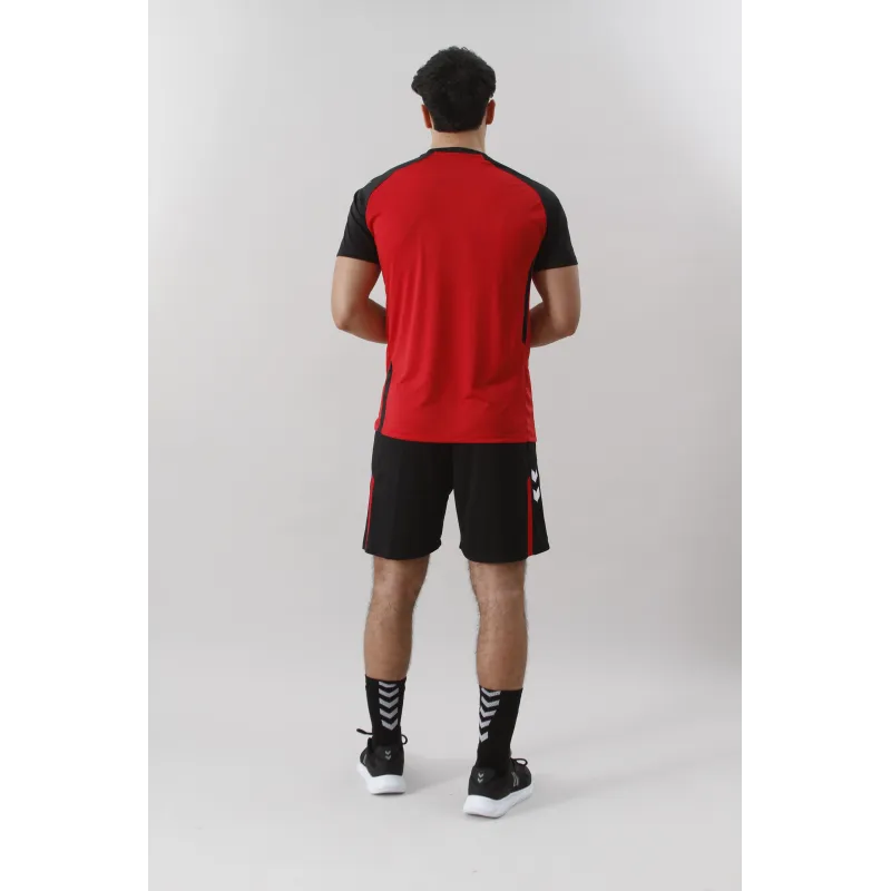 Hummel - TENUE HML NEXO - Rouge bras Noir 3