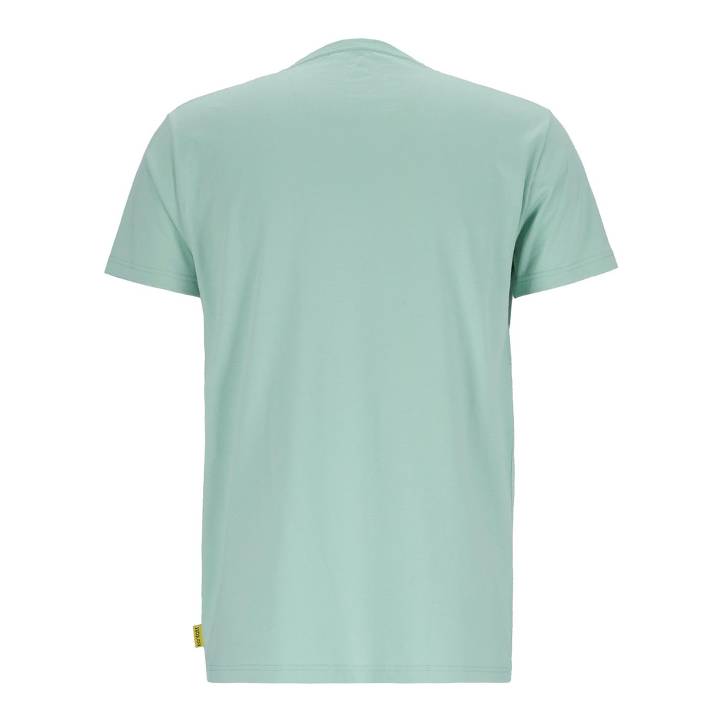 Kontakt - T-shirt homme manches courtes avec broderie - Bleu Ciel 2