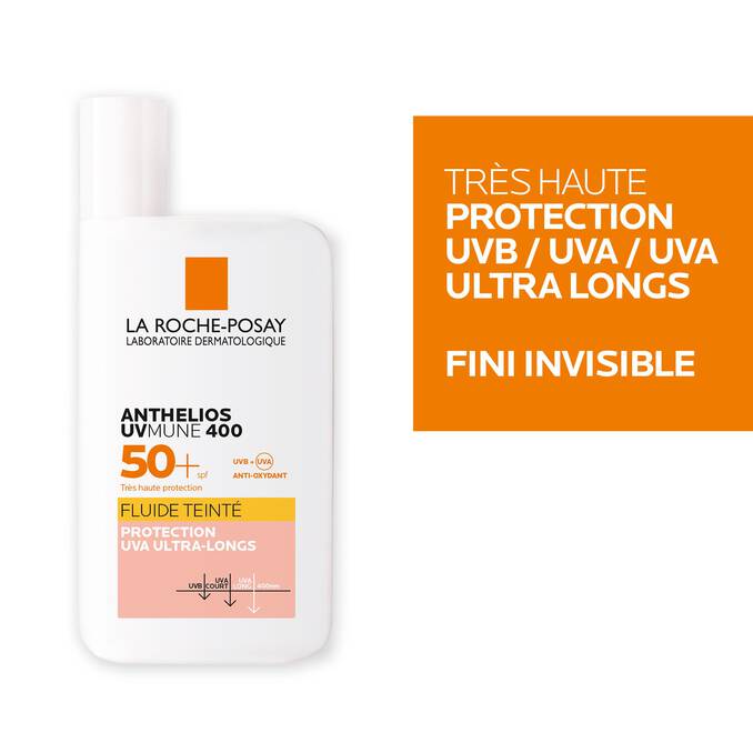 La Roche Posay - Anthelios Spf50+ Fluid Uvmune Crème Fluide Teinté 50Ml 2