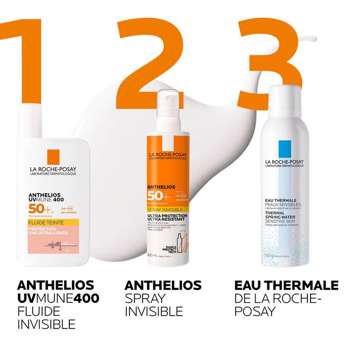 La Roche Posay - Anthelios Spf50+ Fluid Uvmune Crème Fluide Teinté 50Ml 4