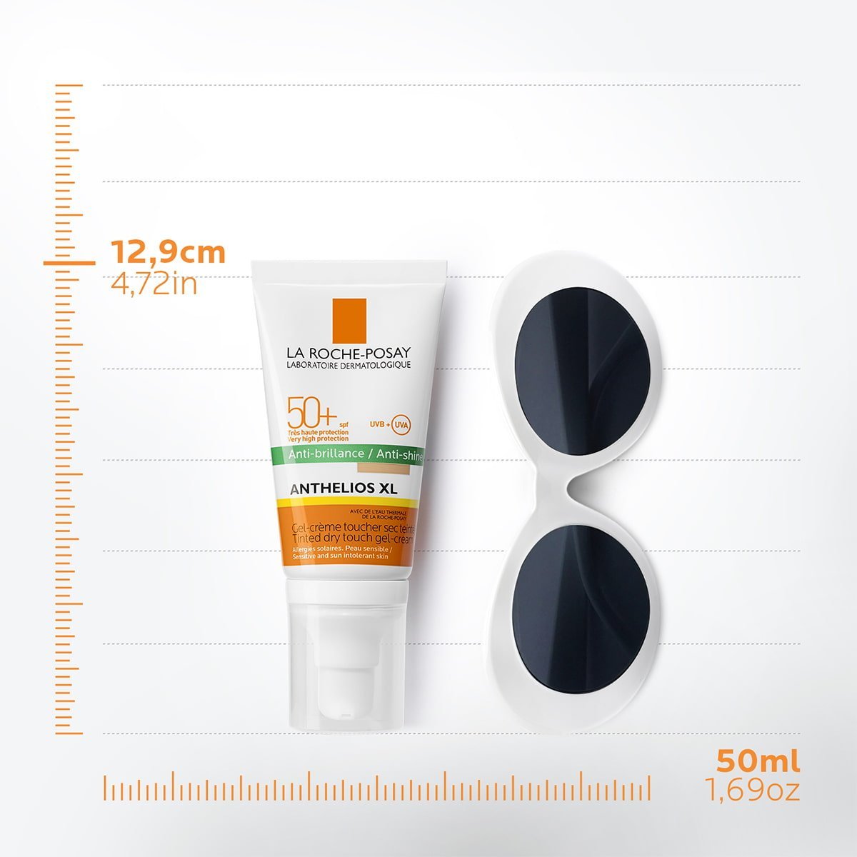 La Roche Posay - Anthelios Spf50+ Gel-Créme Anti Brillance Teinté 50Ml 3