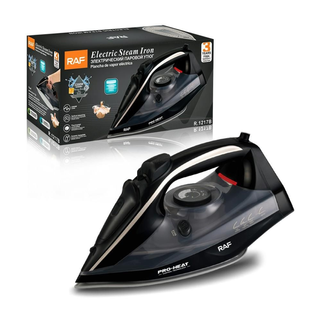 Pack Mariage Entretien Maison - Aspirateur Sans Sac &amp; Fer a Repasser RAF 3