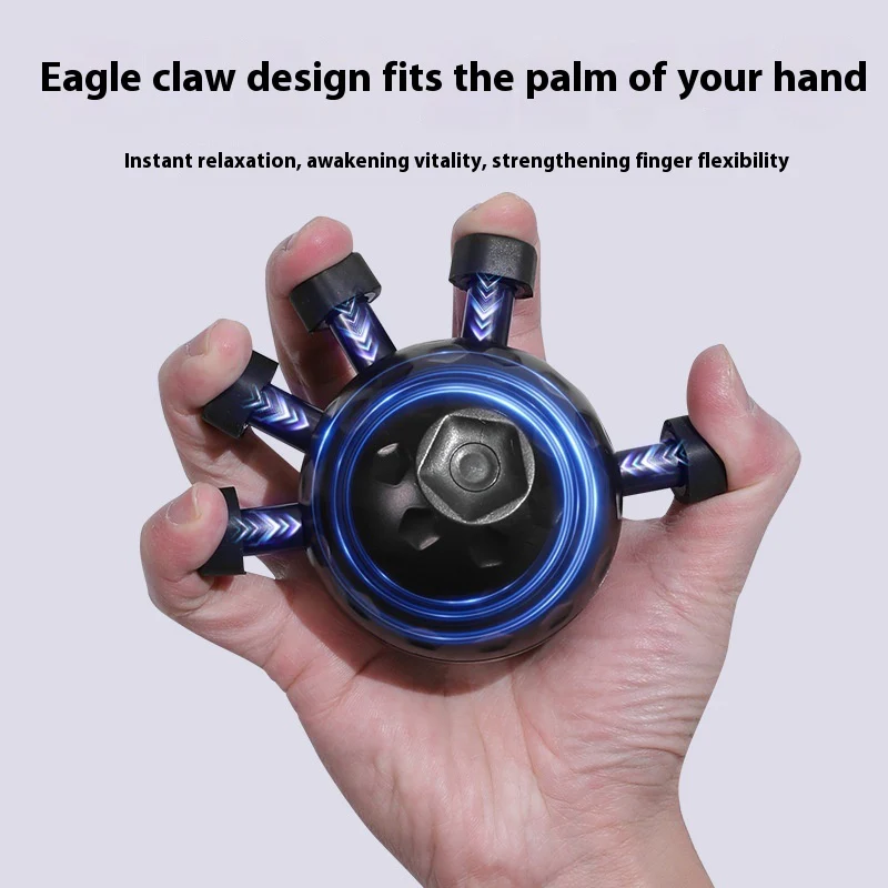 NEST - Hand Grip Strengthener Réglable - Exercice des Doigts & Avant-bras - Noir 4