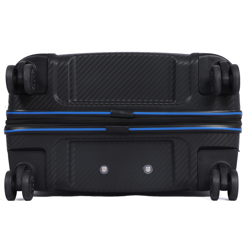 STARBAG - Série de 3 valises en polypropylène incassable Noir Bleu Foncé 4