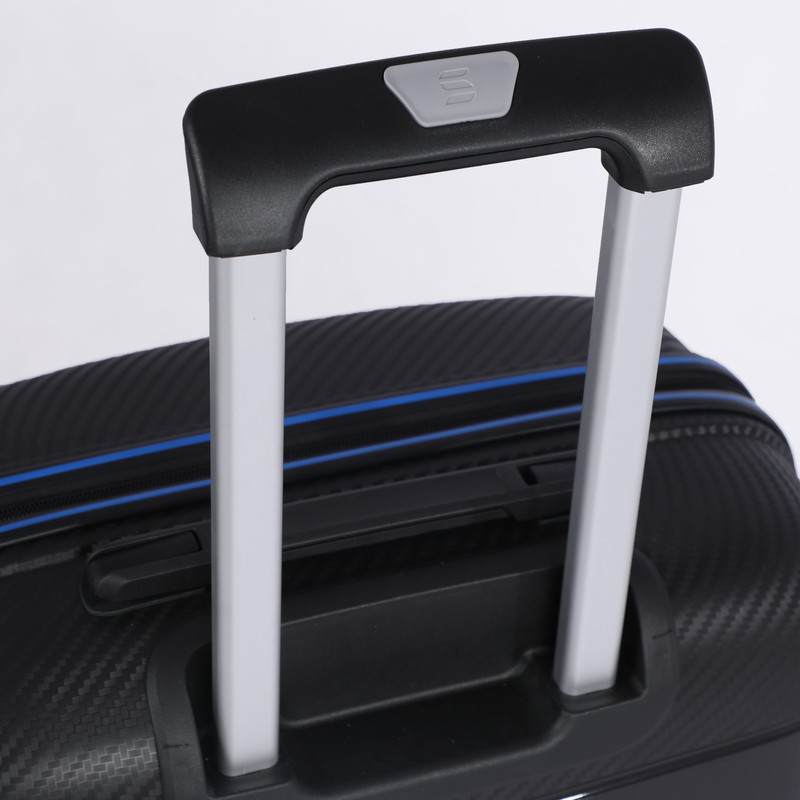STARBAG - Série de 3 valises en polypropylène incassable Noir Bleu Foncé 5