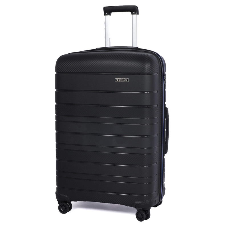 STARBAG - Série de 3 valises en polypropylène incassable Noir Bleu Foncé 2