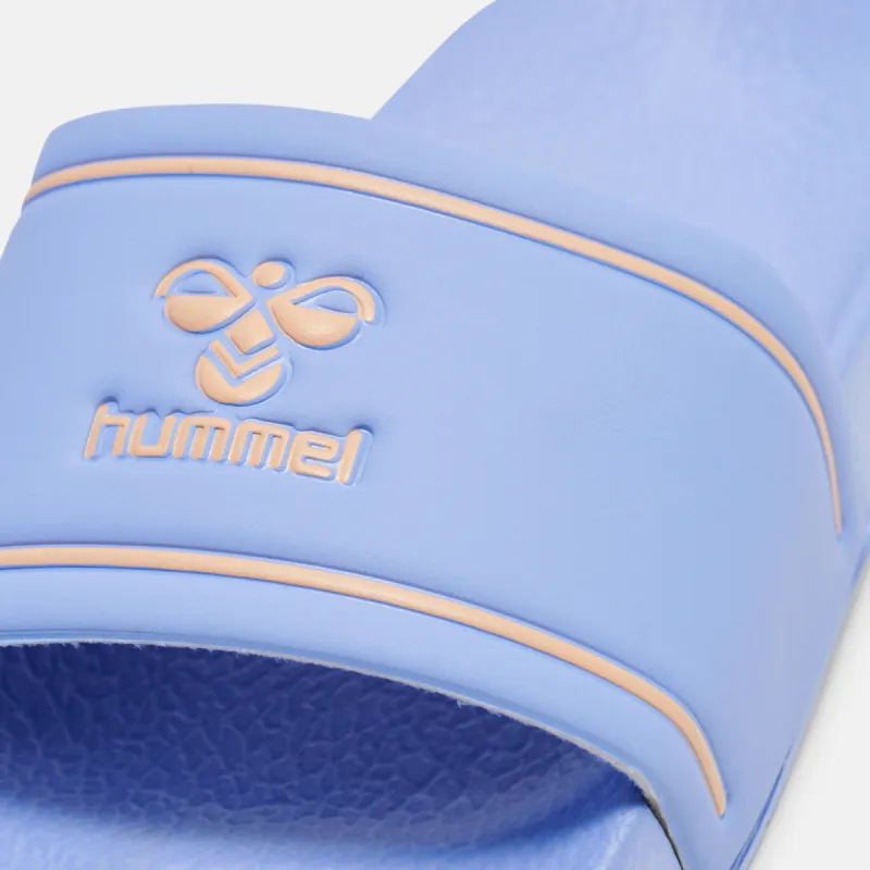 Hummel - Claquettes Enfant Pool Slide Jr  - Bleu Ciel 3