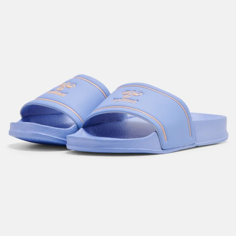 Hummel - Claquettes Enfant Pool Slide Jr  - Bleu Ciel 6
