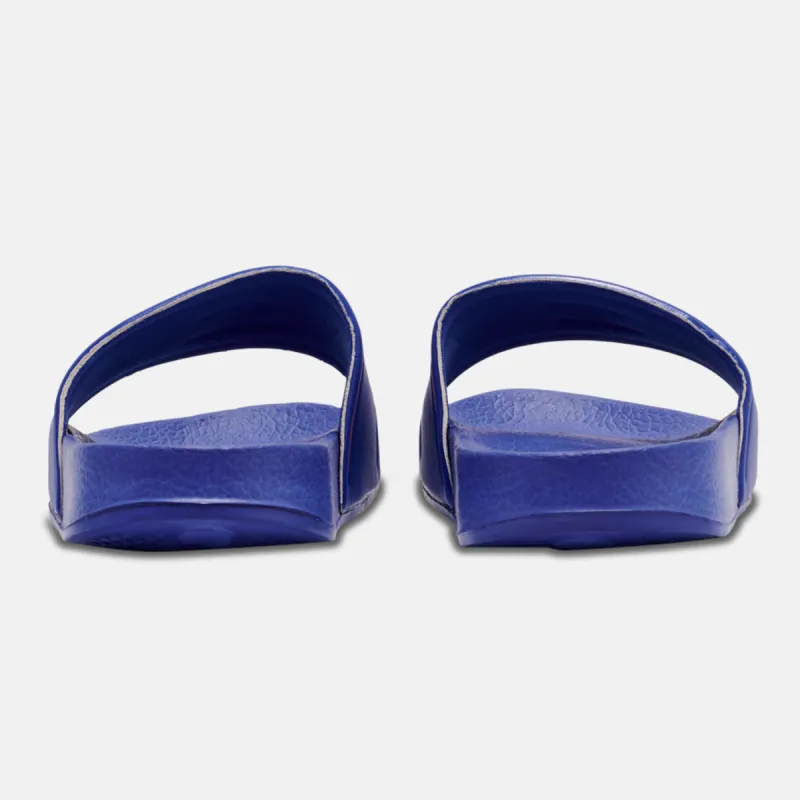 Hummel - Claquettes enfant Pool Slide Jr - Bleu/Orange 4