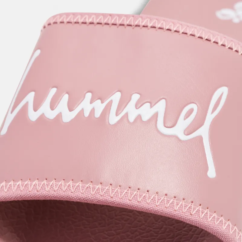 Hummel - Claquettes Femme Pool Slide Cocoon - Rose 3