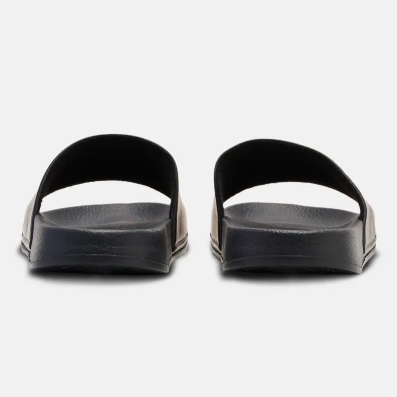 Hummel - Claquettes Pool Slide Badge - Blanc/Noir 3