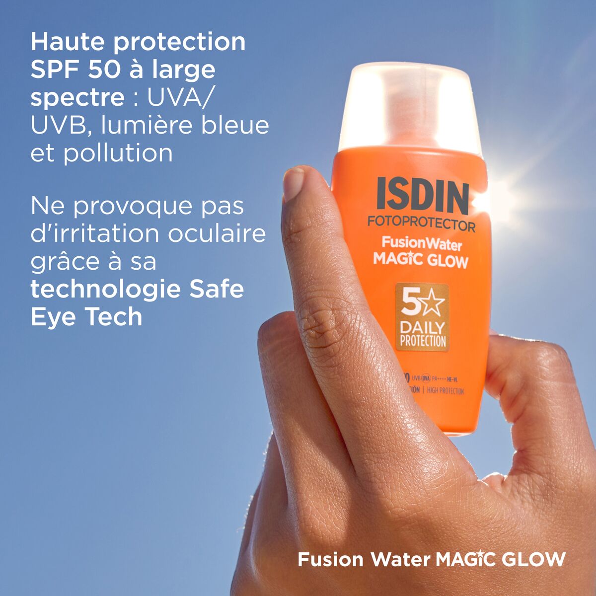 Isdin - Ecran Fusion Water Magic Glow 50+ 50Ml 4