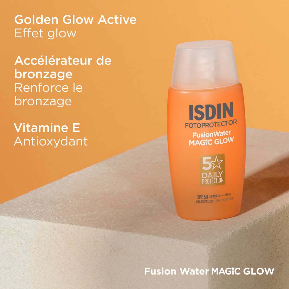 Isdin - Ecran Fusion Water Magic Glow 50+ 50Ml 9