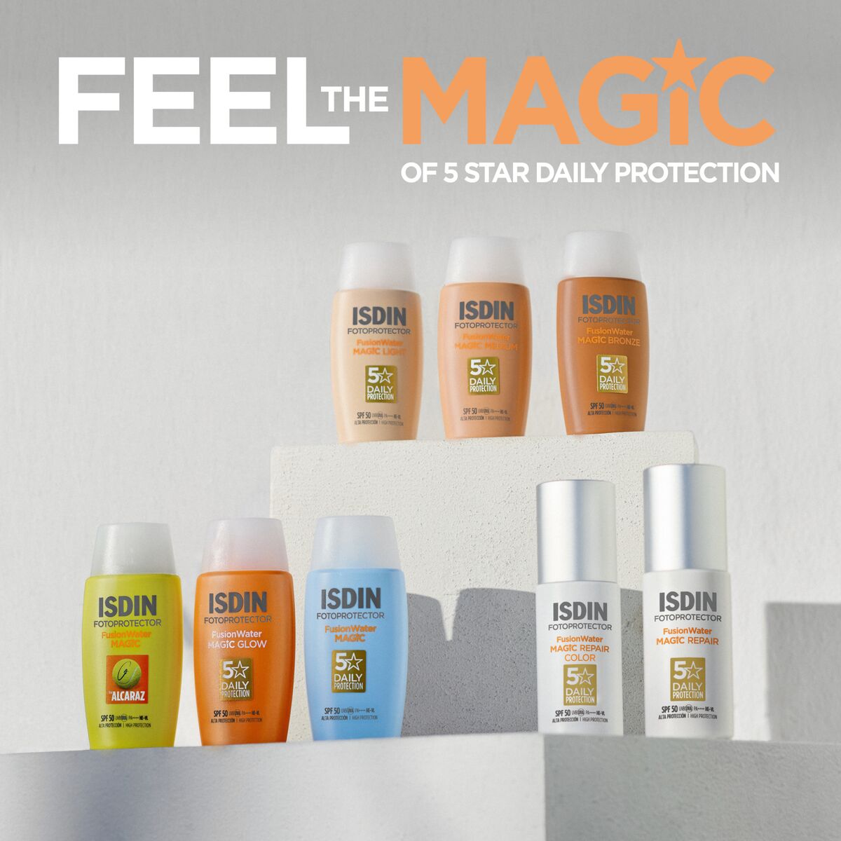 Isdin - Ecran Fusion Water Magic Glow 50+ 50Ml 11