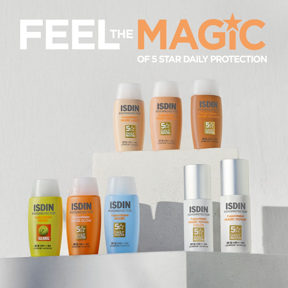 Isdin - Ecran Fusion Water Magic Light Spf 50+ 50Ml 11