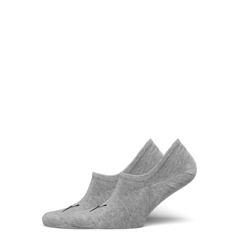 Puma - PUMA UNISEX HIGH CUT FOOTIE 2P - Gris 2