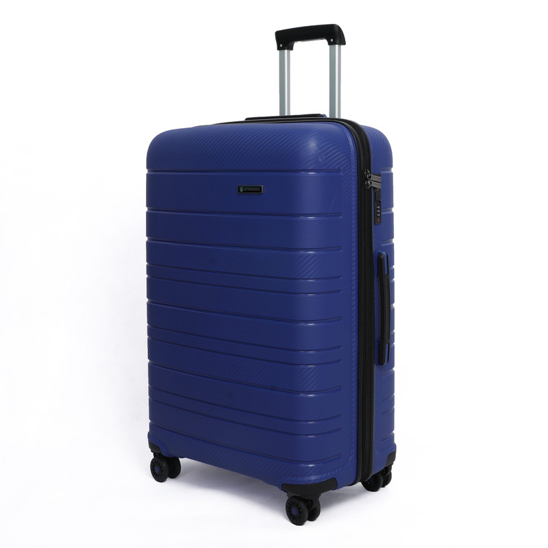 STARBAG -Série de 4 valises en polypropylène incassable Bleu Foncé 2