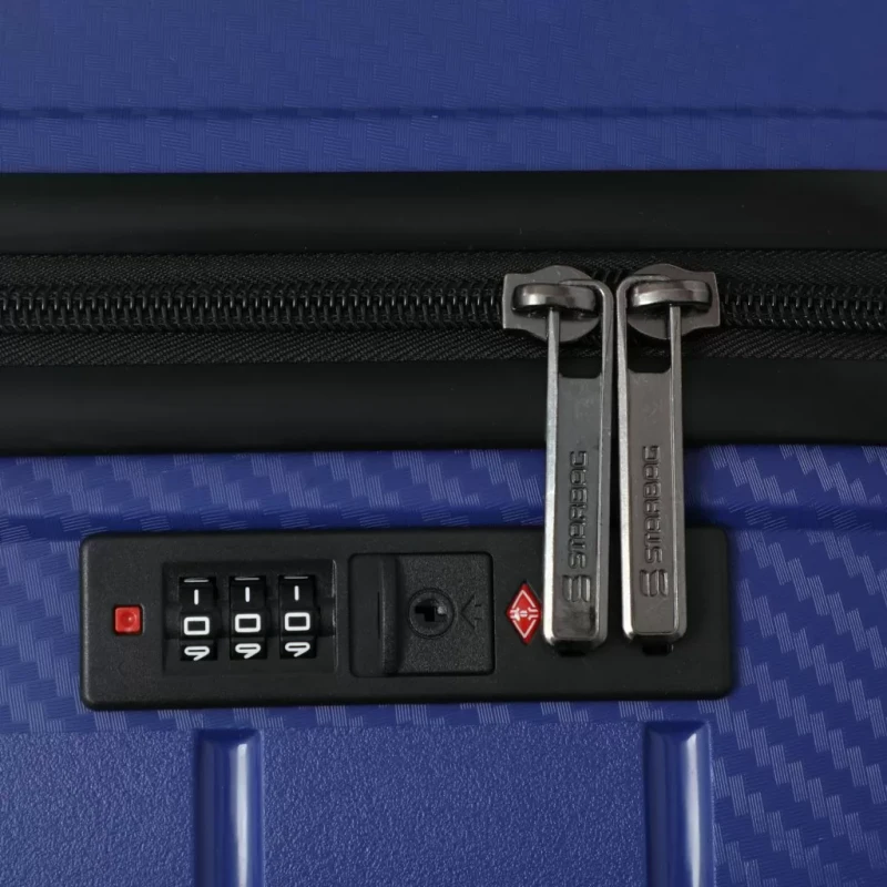 STARBAG -Série de 4 valises en polypropylène incassable Bleu Foncé 6