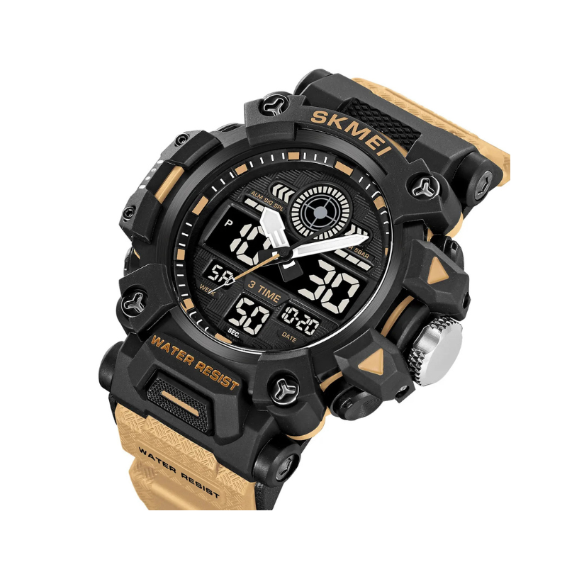 SKMEI - Montre Digitale SKMEI 2226 Sport Étanche 50M - Noir Jaune 2