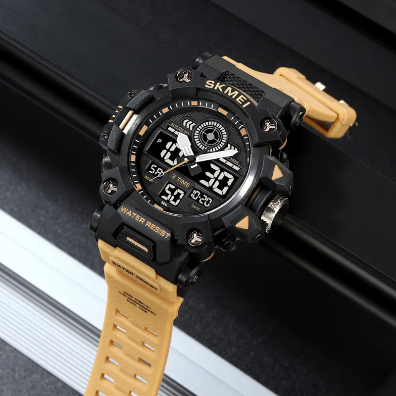SKMEI - Montre Digitale SKMEI 2226 Sport Étanche 50M - Noir Jaune 4