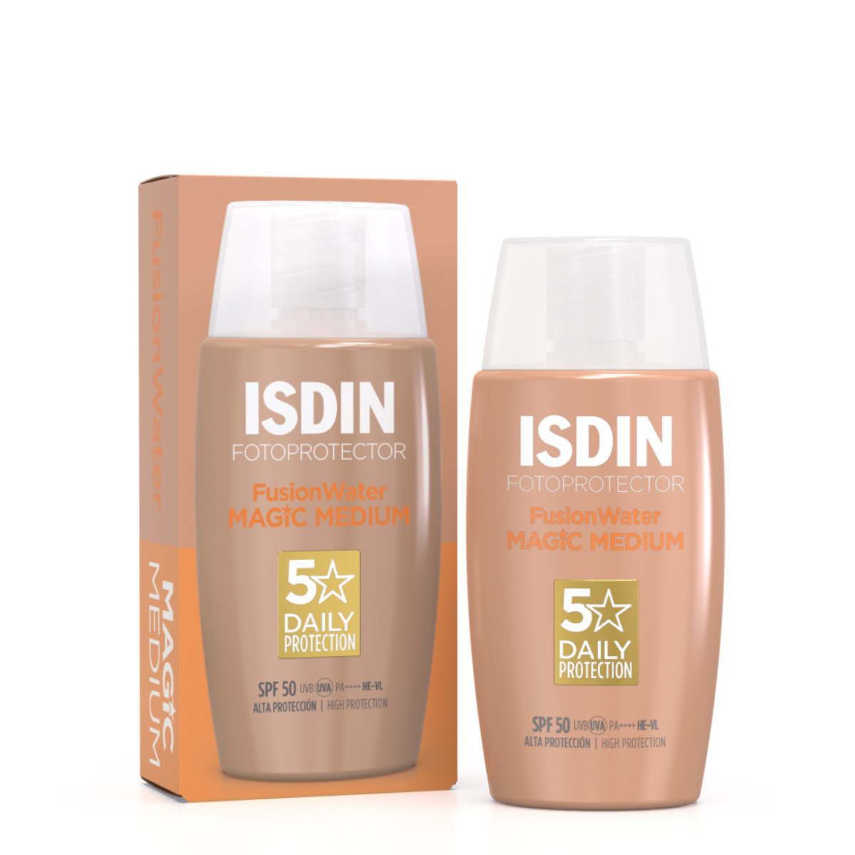 Isdin - Ecran PHOTOPROTECTION ECRAN SOLAIRE FUSION WATER MAGIC MEDIUM SPF50+ 50ML