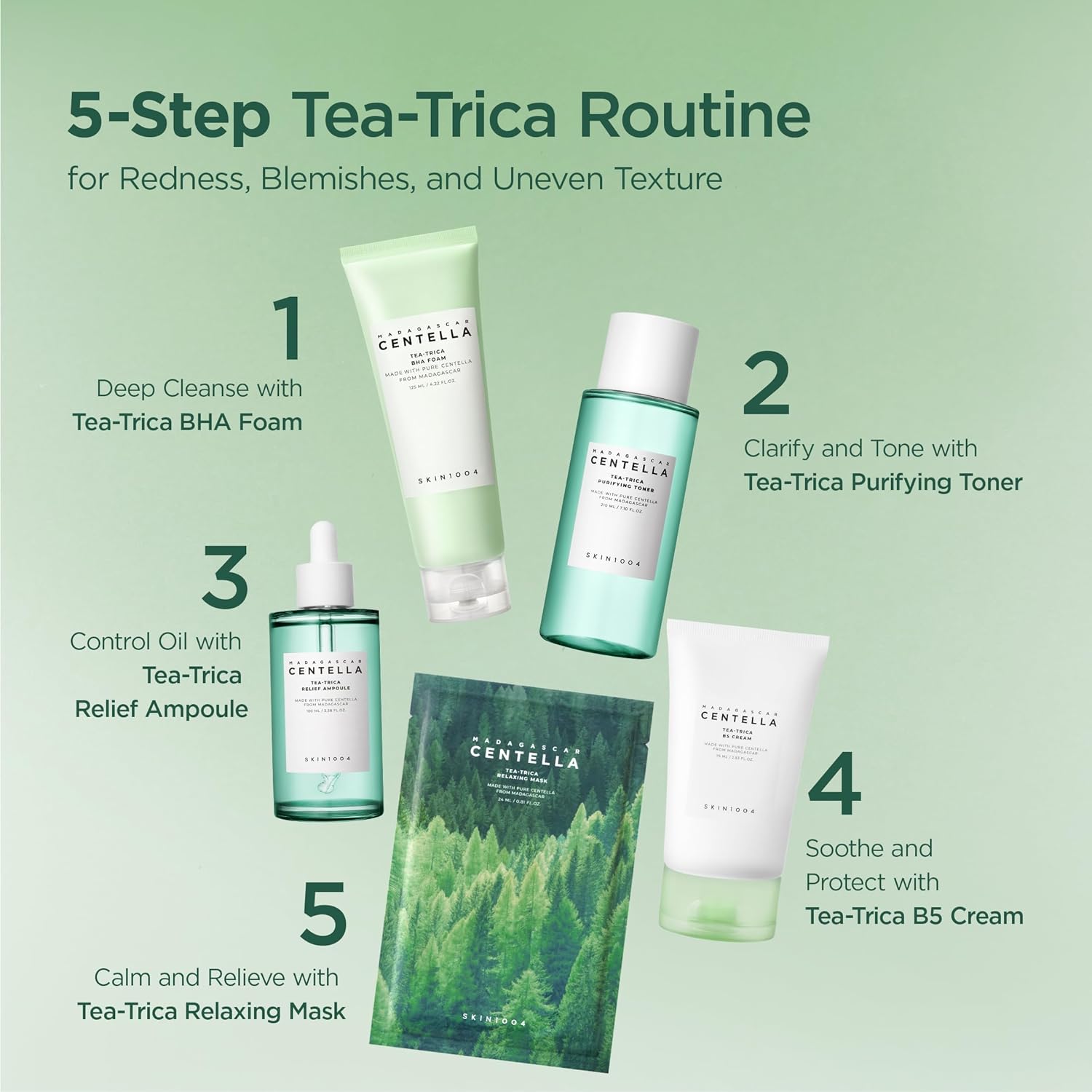 SKIN1004 - Centella Tea-Trica Purifying Toner 210 Ml 10