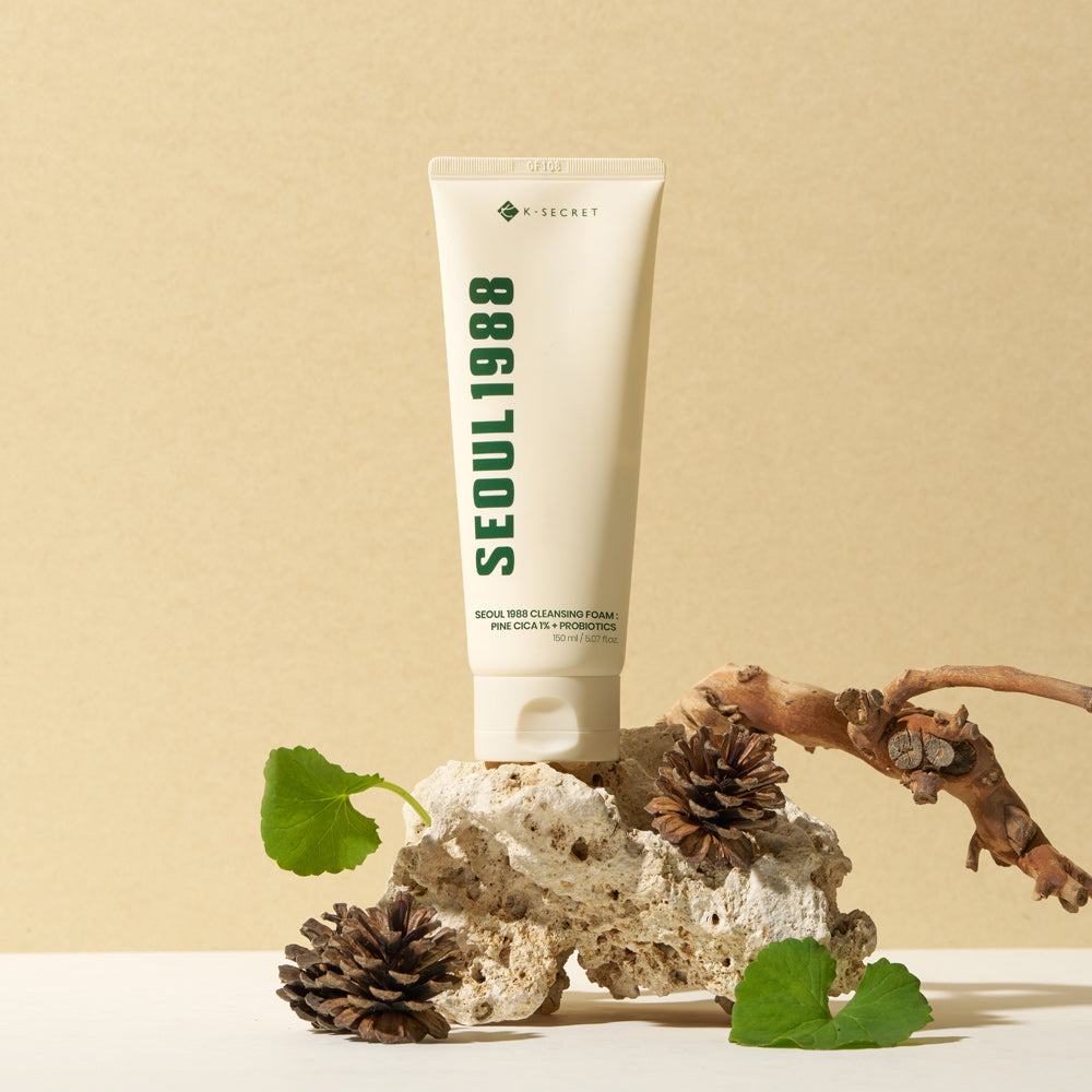 K-Secret - Seoul 1988 Cleansing Foam Pine Cica 1% + Probiotics 2