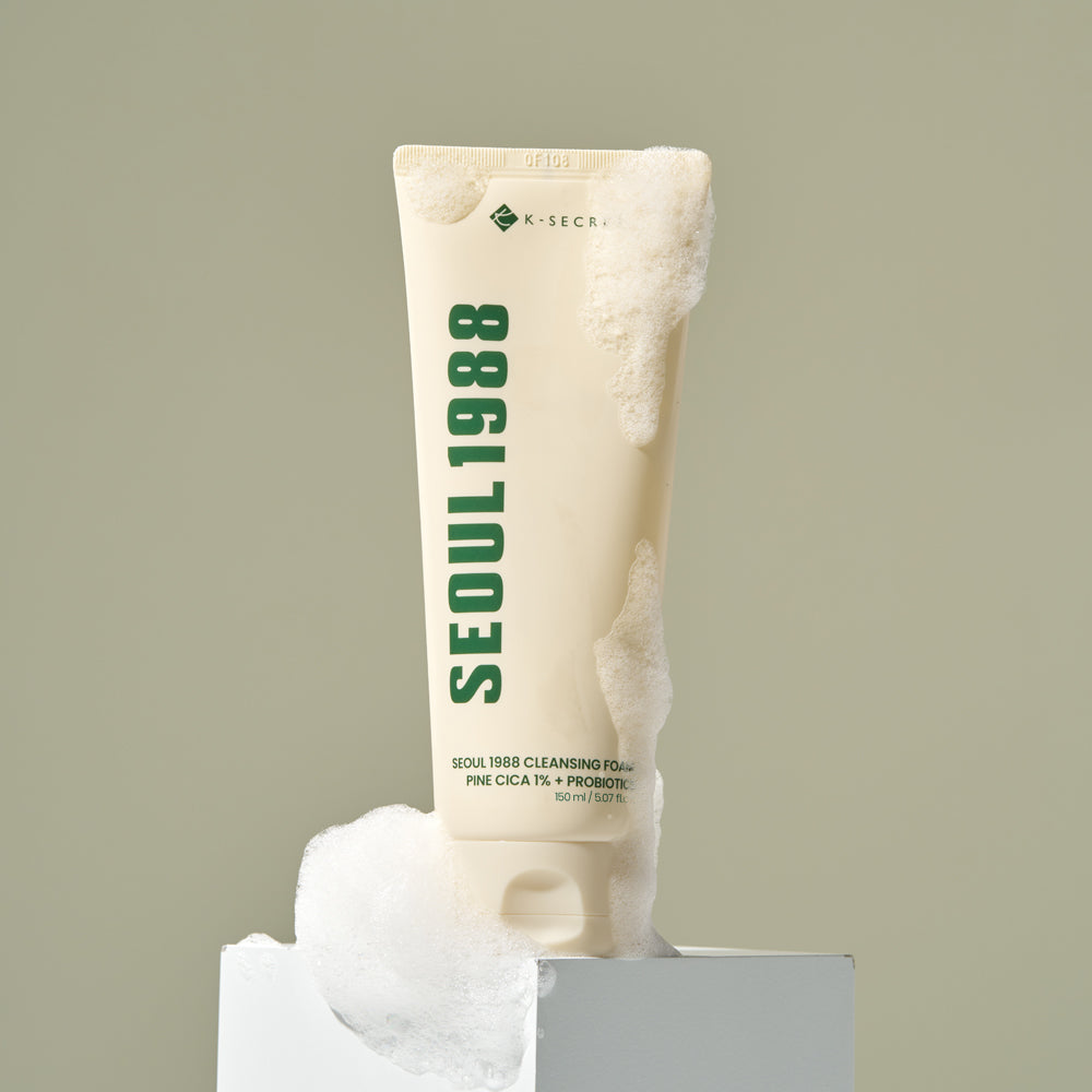 K-Secret - Seoul 1988 Cleansing Foam Pine Cica 1% + Probiotics 4