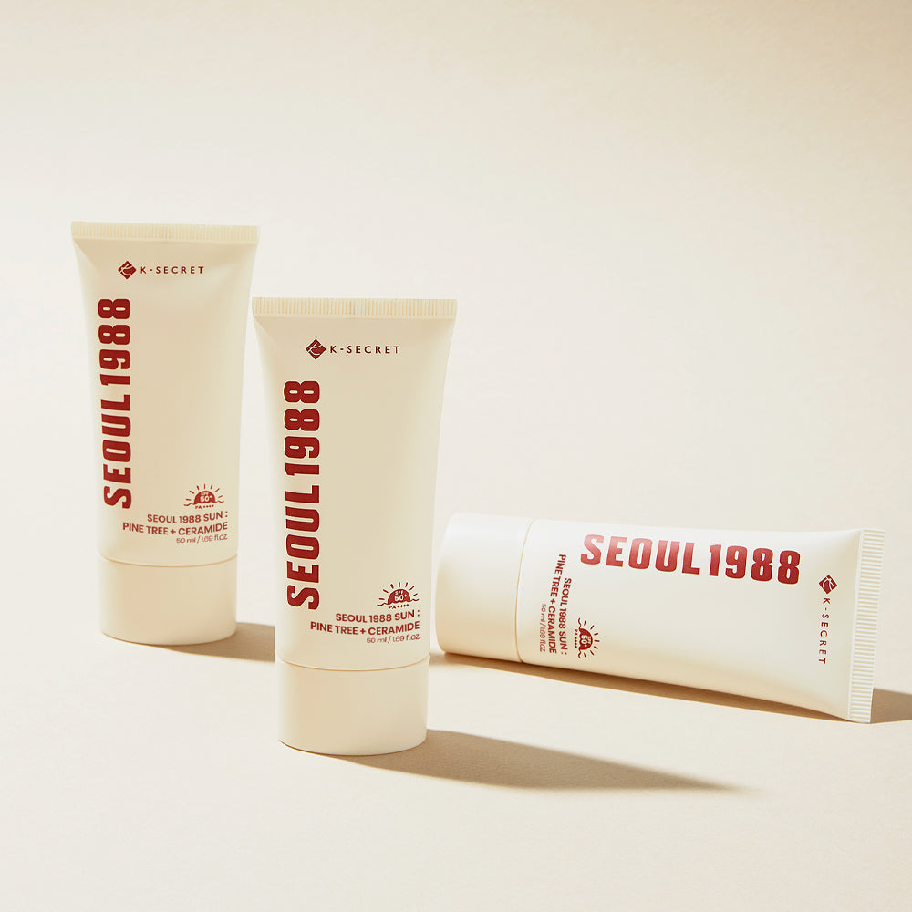 K-Secret - Seoul 1988 Sun: Pine Tree + Ceramide Spf50+ 50Ml 3