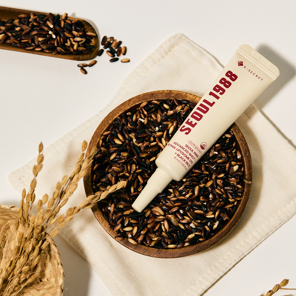 K-Secret - Seoul 1988 Advanced Shot: Retinal Liposome 12% + Black Rice 3