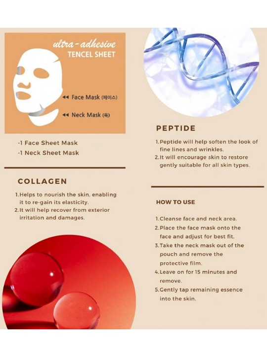 Look At Me - Medifordear Face & Neck Mask Collagen + Peptide Box 4