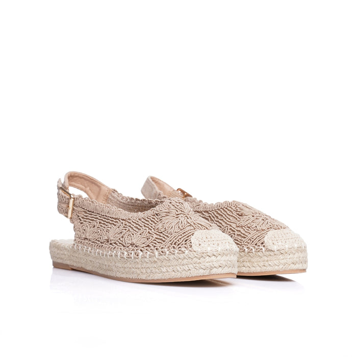 Seaside - Sandale Halfa Crochet Confort E26-F1175 - Kaki 2