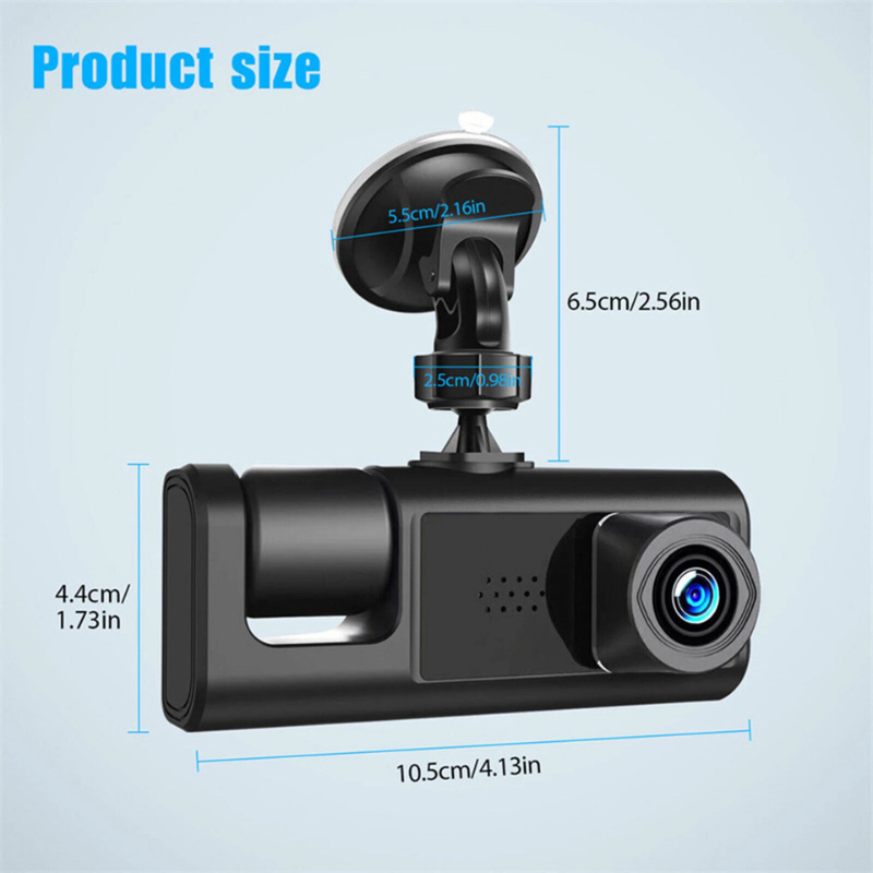 NEST - Dash Cam Black Box 1080P pour Voiture - Noir 6