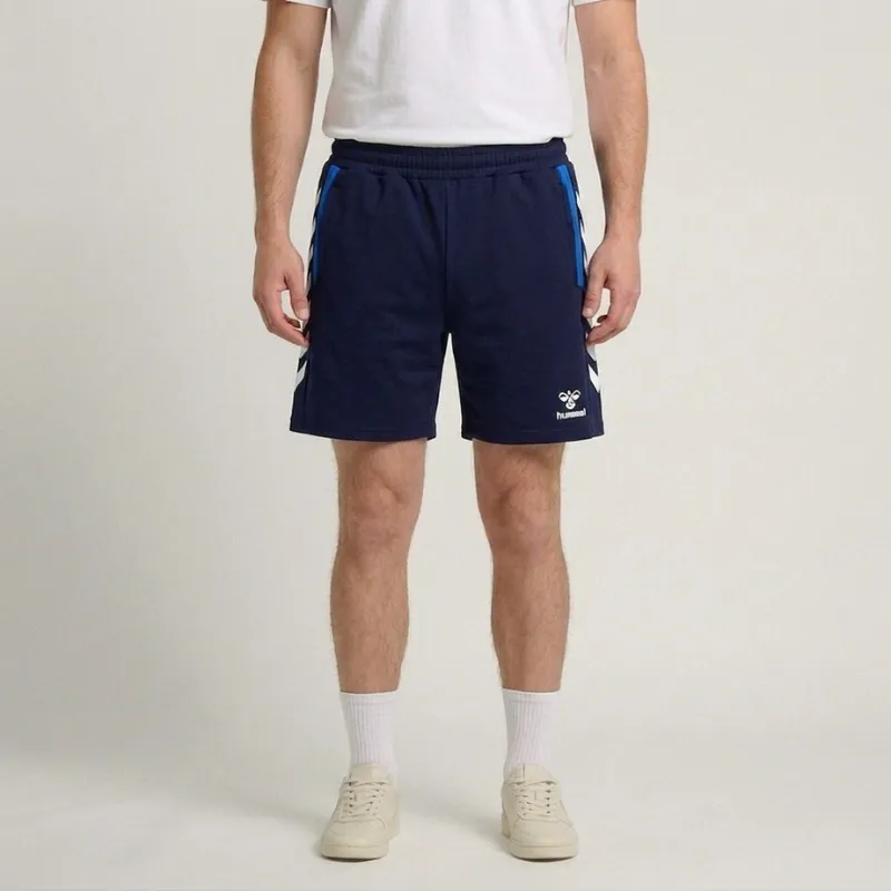 Hummel - HML NEXO COTTON SHORT - Bleu Marine 3