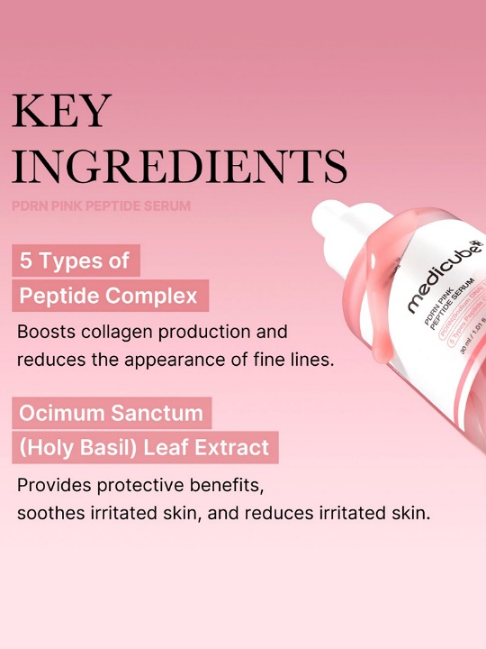 medicube - Pdrn Pink Peptide Serum 30Ml 3
