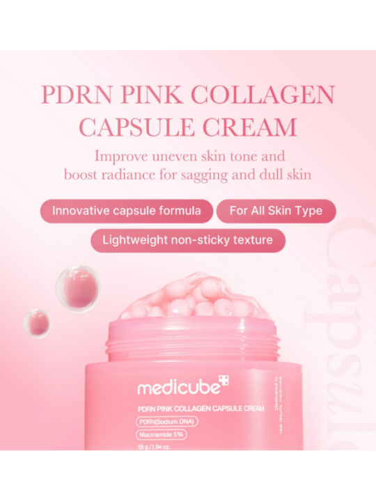 medicube - Pdrn Pink Collagen Capsule Cream 5