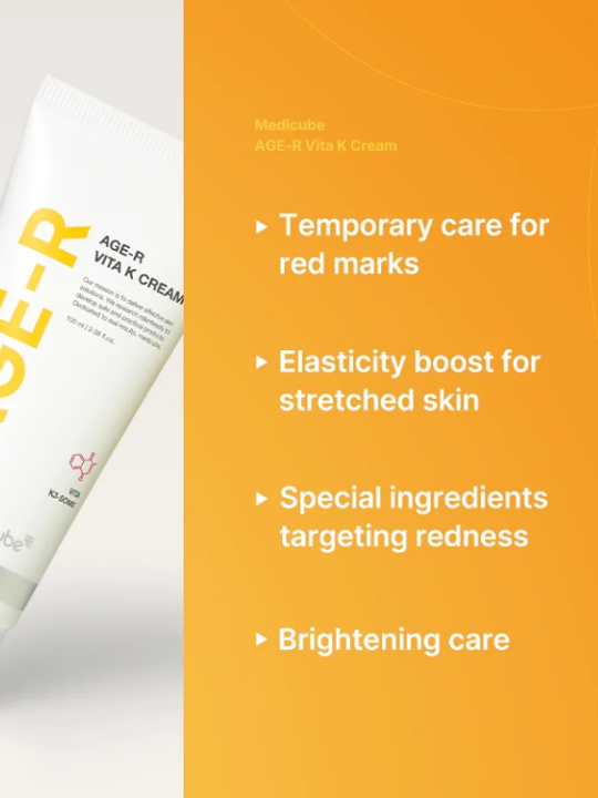 medicube - Age-R Vita K Refining Cream 250Ml 4