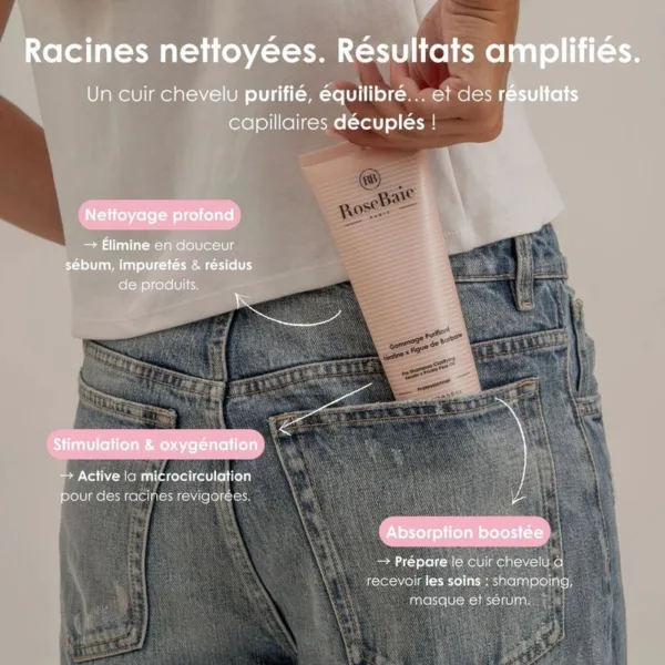Rosebaie - Gommage Puriffiant Keratine Figue De Barbarie 250Ml 3